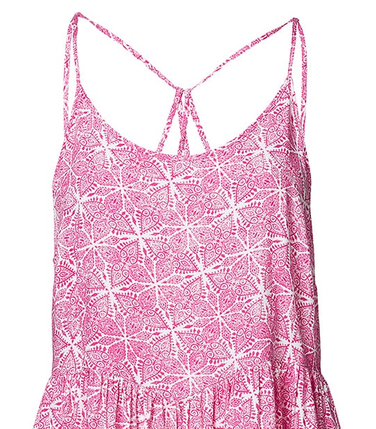 Lily Loves Strap Back Dress - Pink