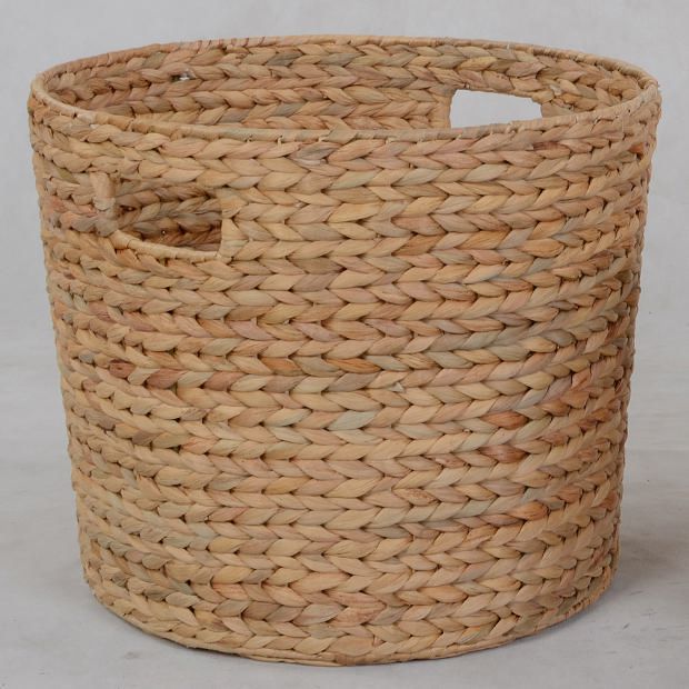 large round storage basket