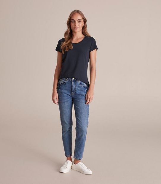 Organic Cotton Crew Neck T-Shirt