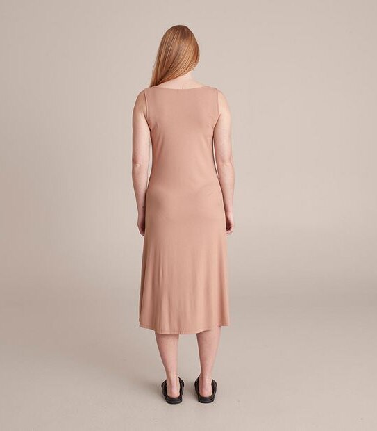 Maternity Ribbed Button Through Dress