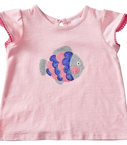 Baby Short Sleeve Fish Top
