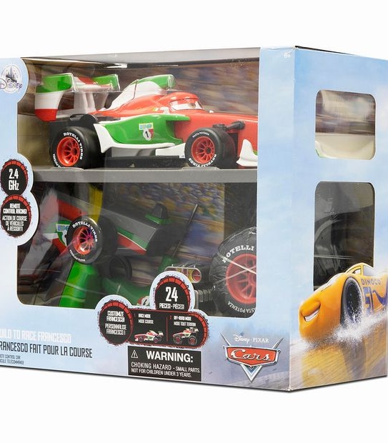 Disney Pixar Cars Francesco Bernoulli - Build To Race Remote Control Car