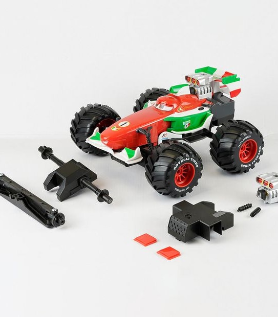 Disney Pixar Cars Francesco Bernoulli - Build To Race Remote Control Car