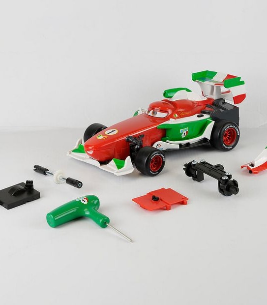 Disney Pixar Cars Francesco Bernoulli - Build To Race Remote Control Car