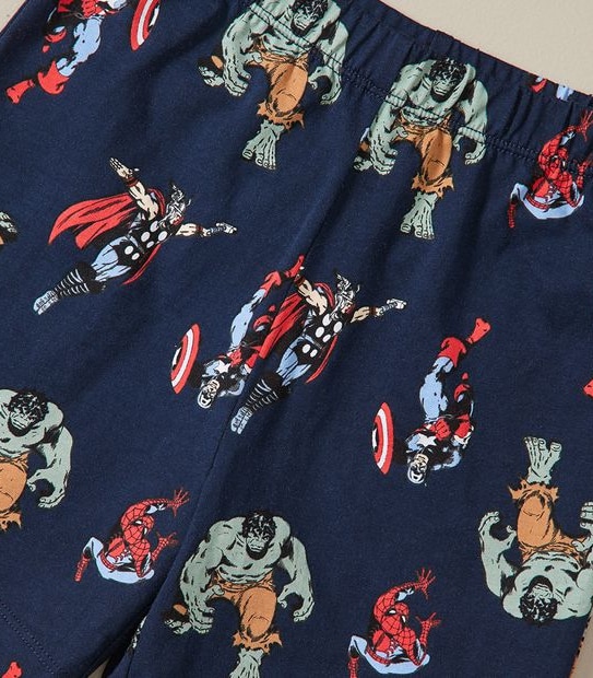2 Pack Marvel Cotton Pyjama Sets 2 of 5