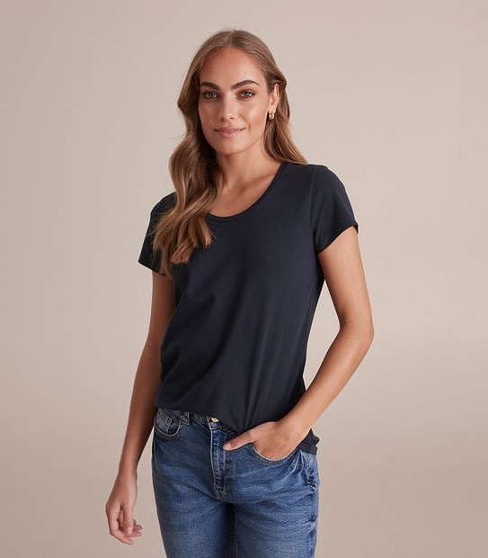 Organic Cotton Crew Neck T-Shirt