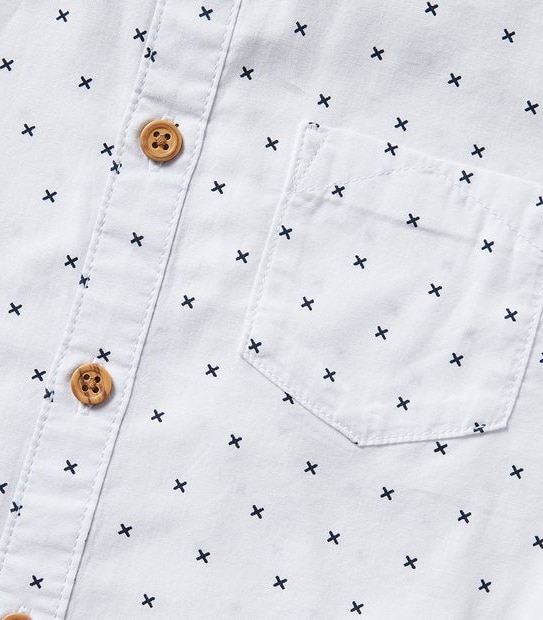 Short Sleeve Ditzy Shirt