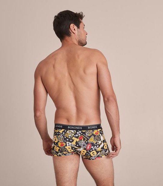 Bonds AFL&reg; Guyfront Trunks - Richmond Tigers