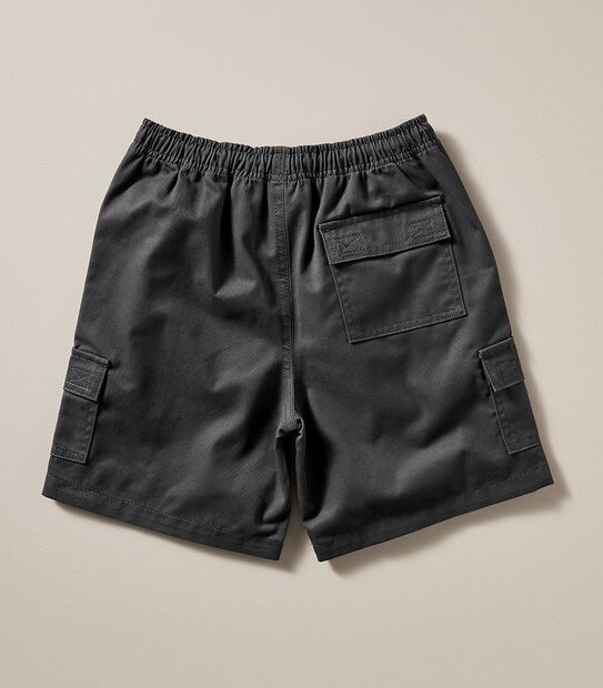 Cargo School Shorts - Grey