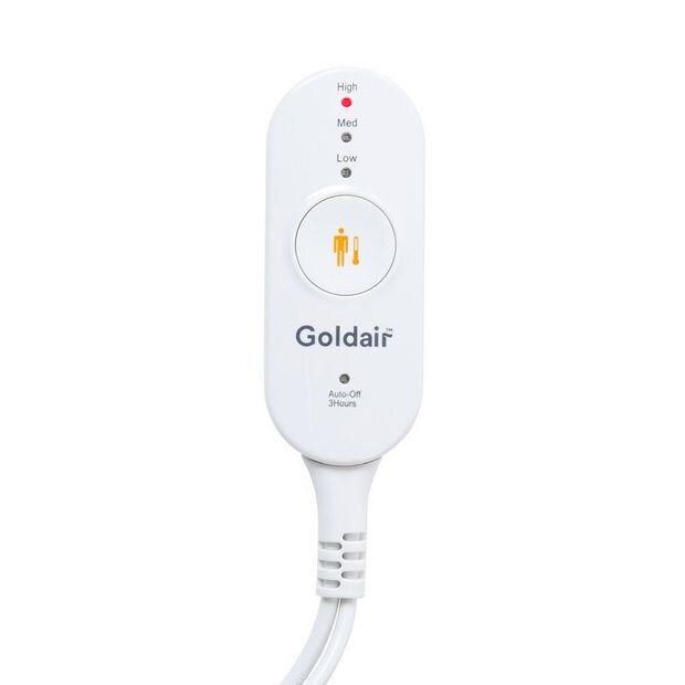 Goldair Micro Fleece u0026 Sherpa Heated Throw GEFT130 | Target Australia