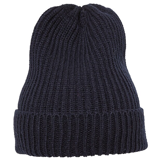 Basic Knitted Beanie - Navy Blue Target Australia