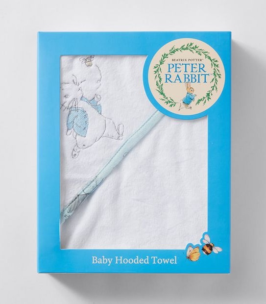 Peter Rabbit Baby Hooded Towel 