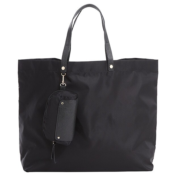 Bond Nylon Shopper - Black Bond Nylon Shopper - Black