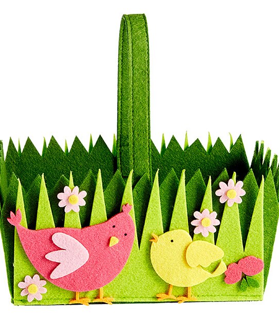 Join The Hunt: Chick Scene Felt Basket
