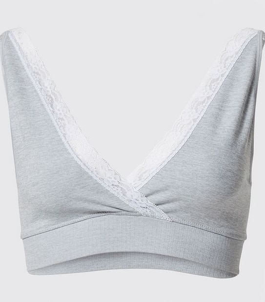 Maternity Crossover Crop Top