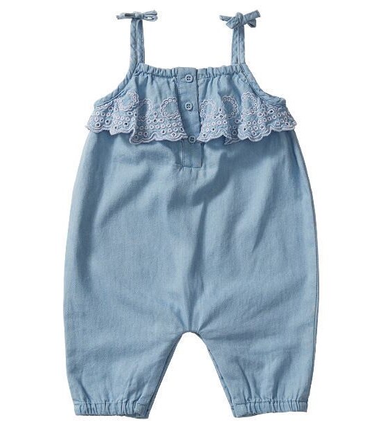 Baby Denim Playsuit