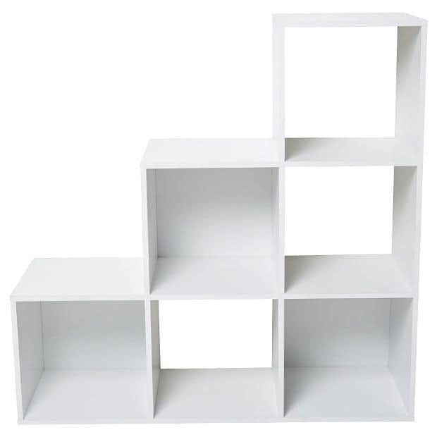 6 Cube Storage Unite - White