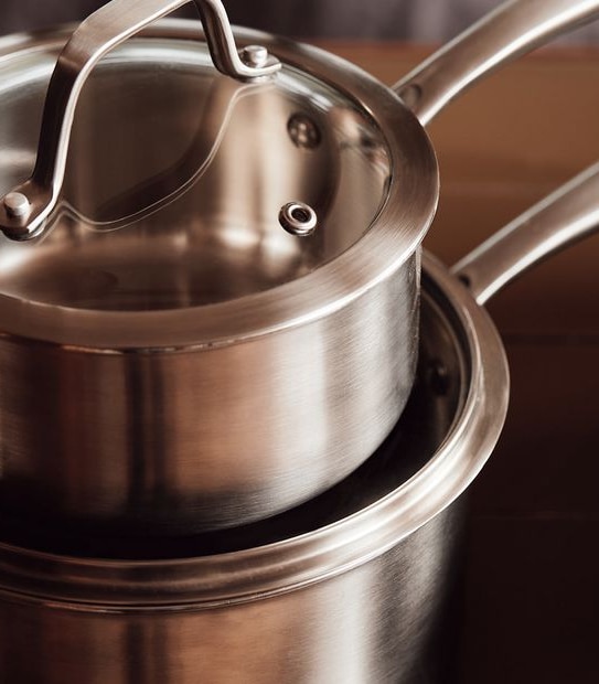 Stainless Steel Tri-Ply Saucepan - 16cm
