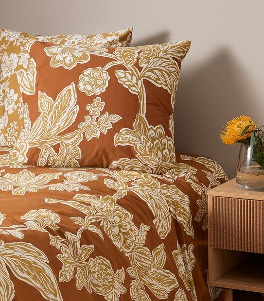 Adaline Bold Flower European Pillowcase Target Australia
