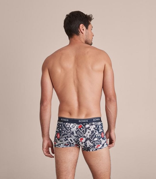 Bonds AFL&reg; Guyfront Trunks - Carlton Blues
