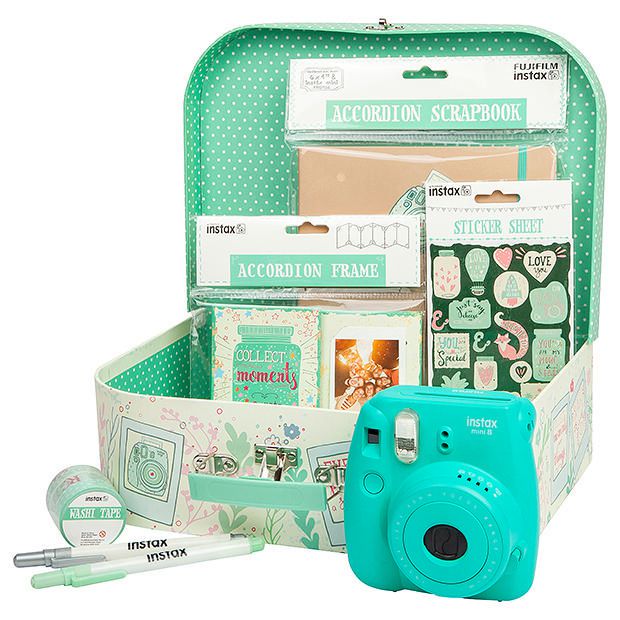 Fujifilm Instax Mini 8 Oh Snap! Bundle - Jade  Target 