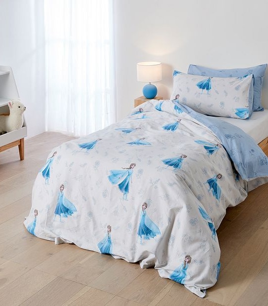Frozen Flowers Quilt Cover Set