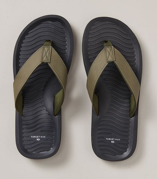 Mens Ross Moulded Footbed Thongs