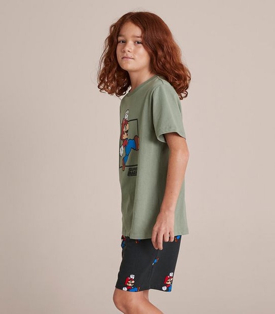 Super Mario Cotton Pyjama Set