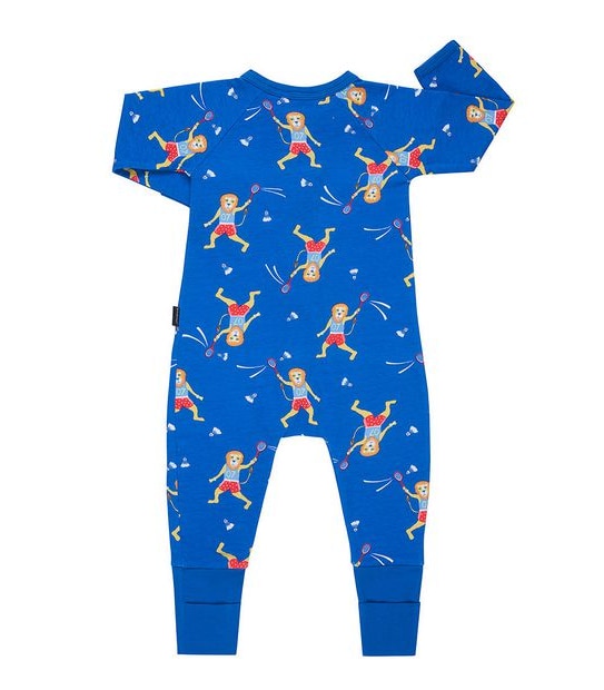 Baby Bonds Zip Coverall - Badmington Blue