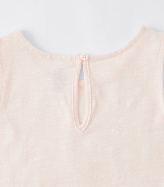 Broderie Peplum Tank