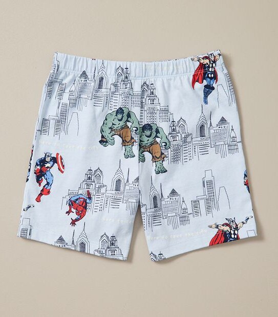2 Pack Marvel Cotton Pyjama Sets 3 of 5