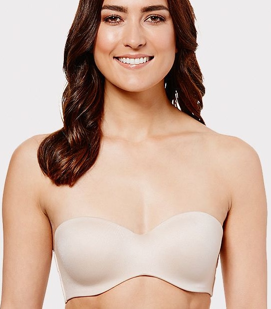 Madi Strapless Bra - Taupe