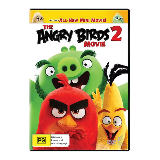 The Angry Birds Movie DVD