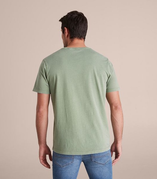 Printed Garment Dyed T-Shirt