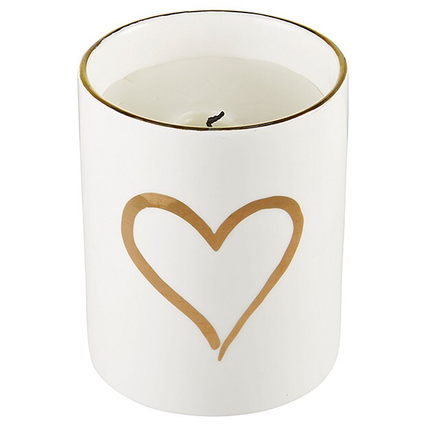 Lisa T Love Heart Candle Lisa T Love Heart Candle