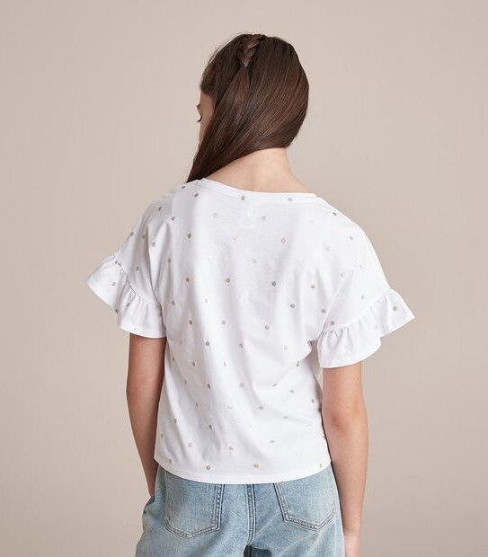 Tie-Front T-shirt