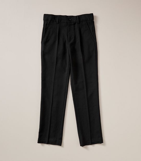 Structured Twill School Pants