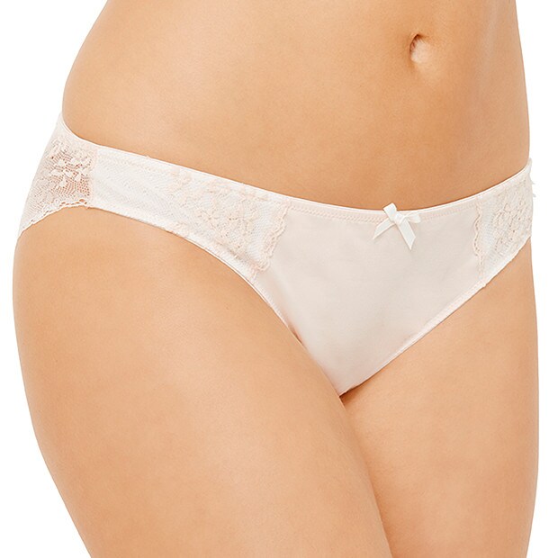 Lily Loves Meadow Lace Bikini Briefs - Skin Lily Loves Meadow Lace Bikini Briefs - Skin