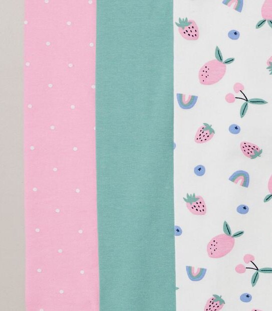 QT249908_02 3PK LEGGING AOP FRUIT/DOTS PINK/ GREEN