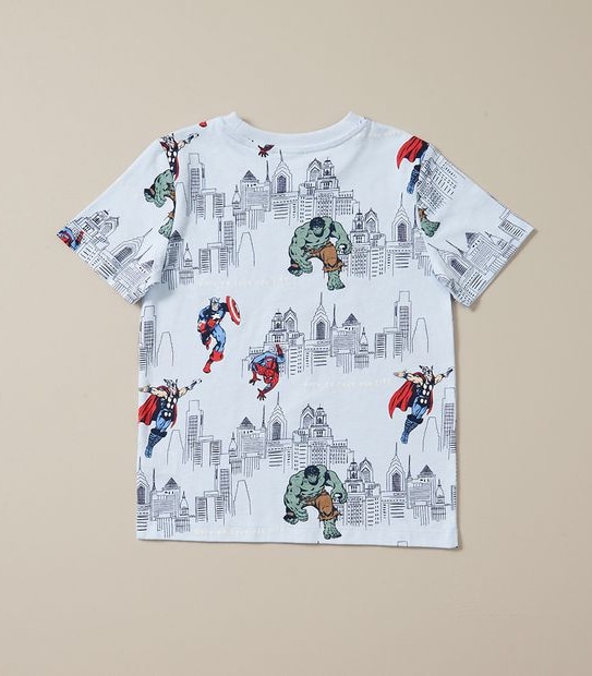 2 Pack Marvel Cotton Pyjama Sets 4 of 5