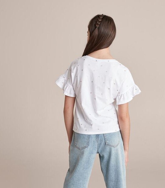 Tie-Front T-shirt