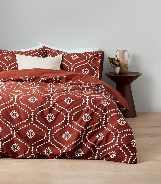 Luna Geo Quilt Cover Set