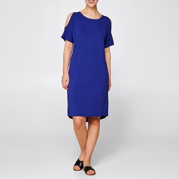 Cold Shoulder Jersey Dress | Target 