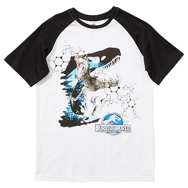 Boys' Jurassic World Short Sleeve Print 