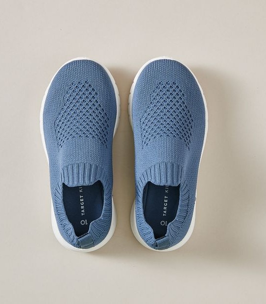 Kids Junior Knitted Slip-On Sneakers