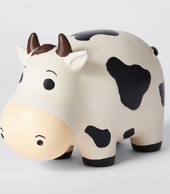 Patch & Socks Rubber Toy - Cow