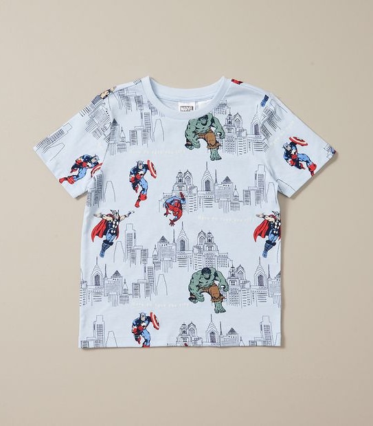 2 Pack Marvel Cotton Pyjama Sets