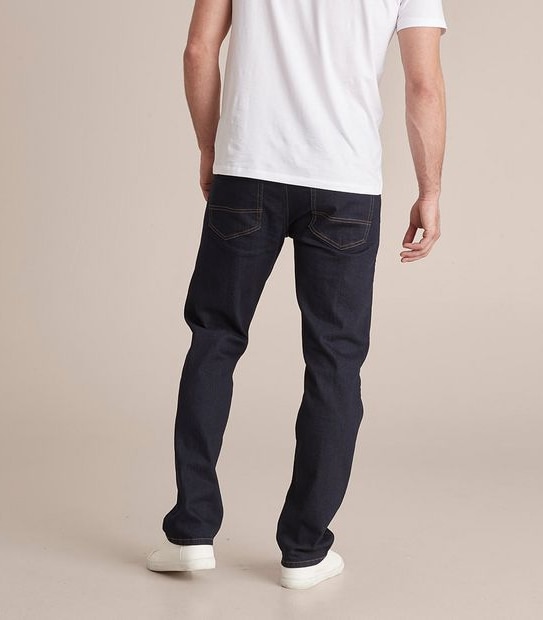Brooklyn Full Length Straight Denim Jeans 2 of 6