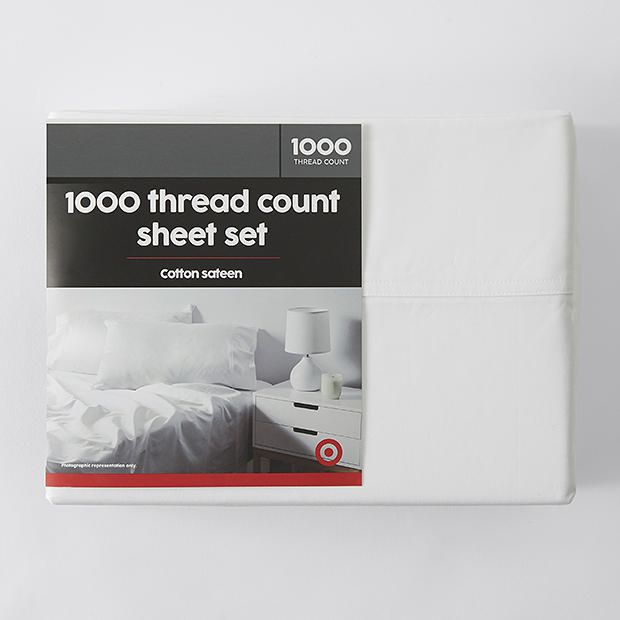 1000 Thread Count Cotton Sheet Set - White 1000 Thread Count Cotton Sheet Set - White
