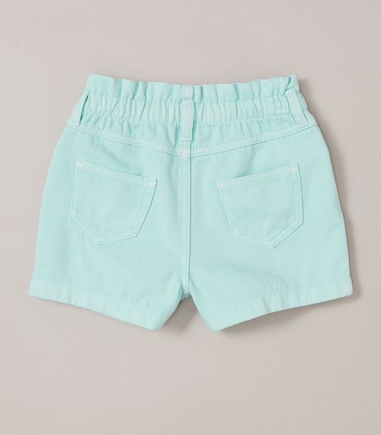 JP252927_02 GARMENT DYED PAPERBAG DENIM SHORT GRN Target Australia